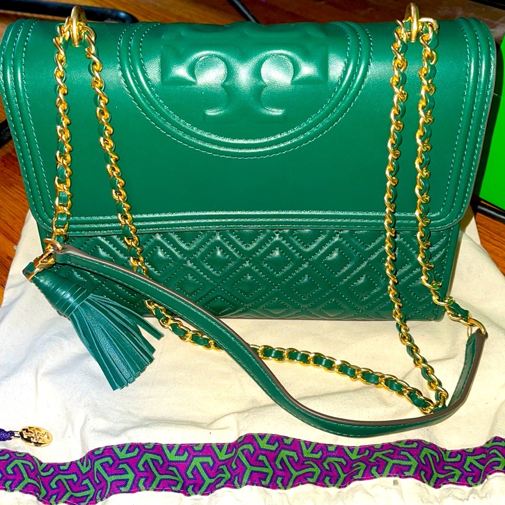 Tory burch fleming chain bag